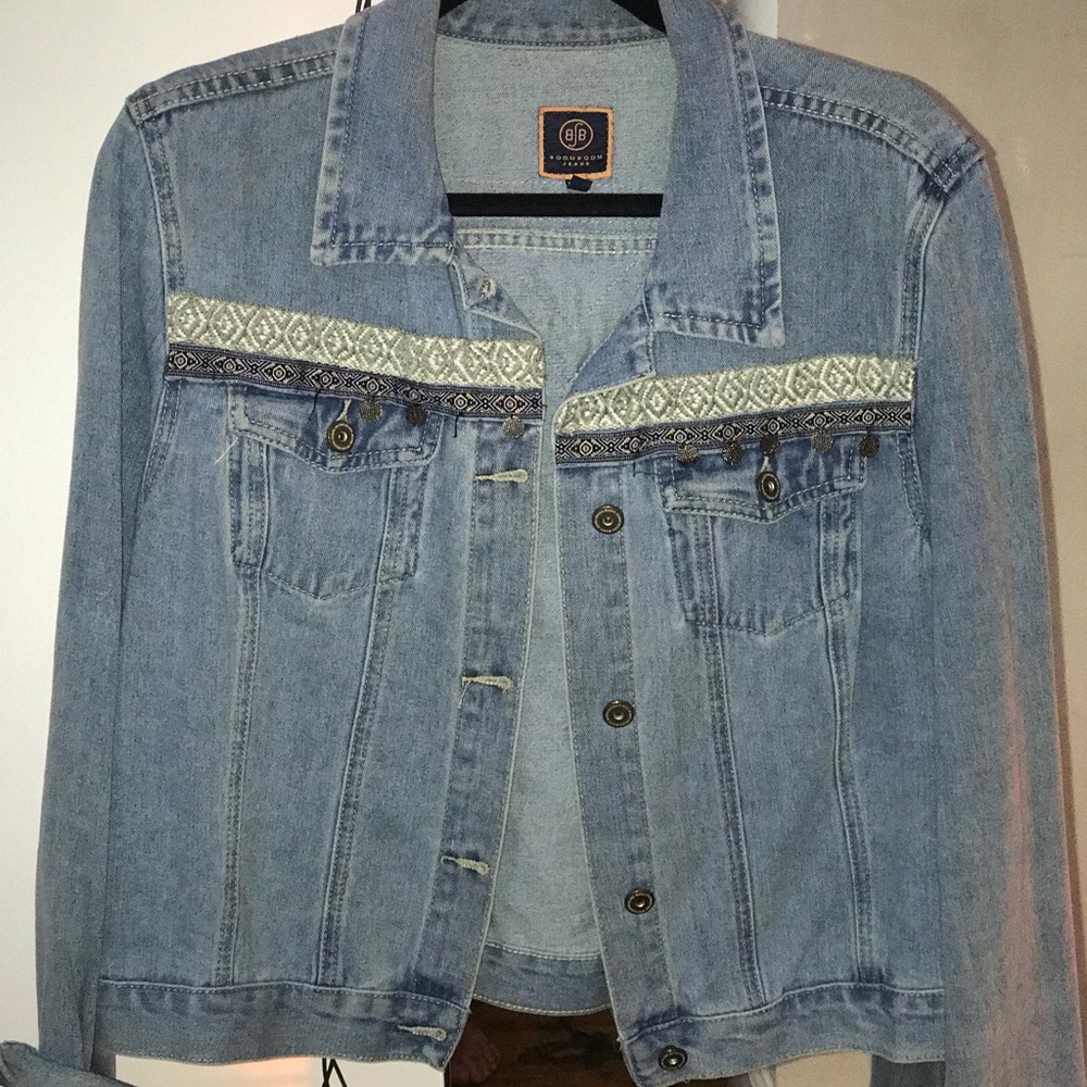 Boho Denim Jacket